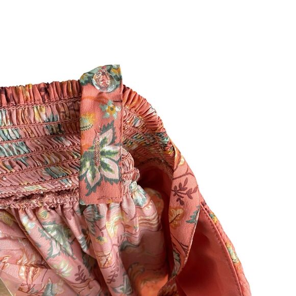 NWT Band of the Free Maxi Dress Womens S Floral Tiered Cottage Boho Flowy Smock - Picture 15 of 16